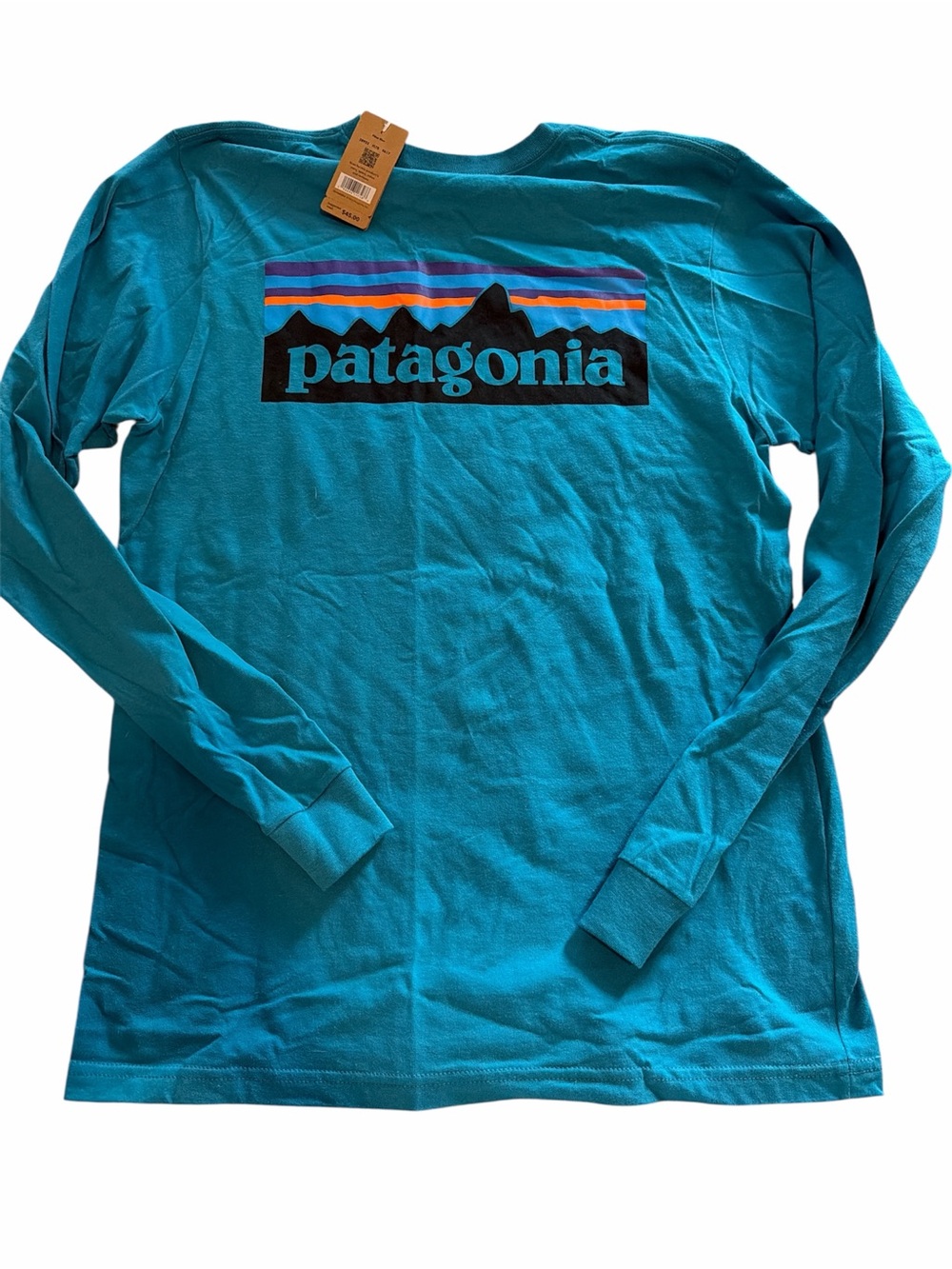 NWT Patagonia Long-Sleeve Logo Tee medium.